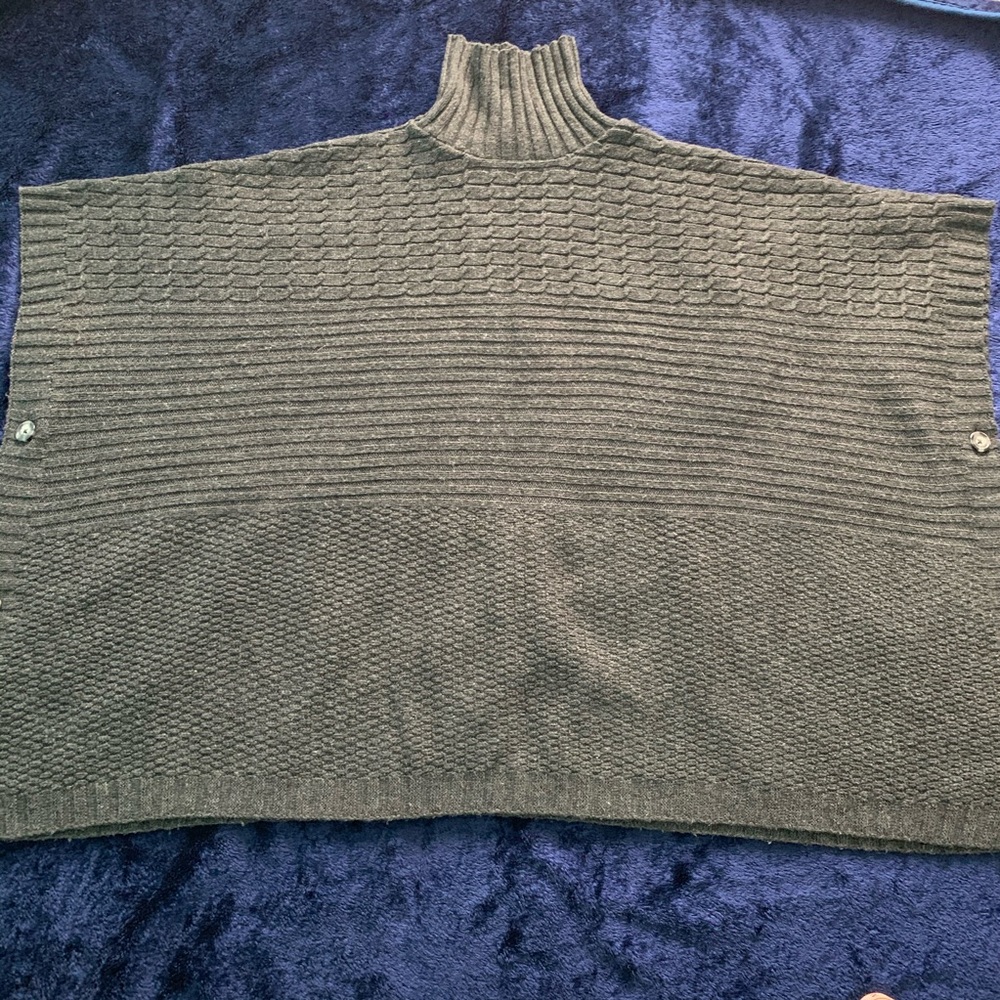 H&M poncho sweater